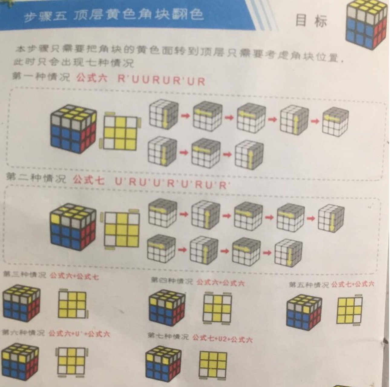 三阶魔方的玩法